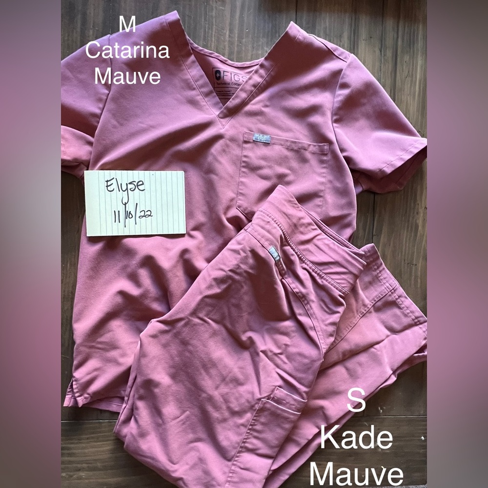 Mauve figs set
